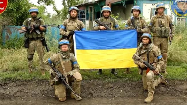 ukraine hails first territory recapture