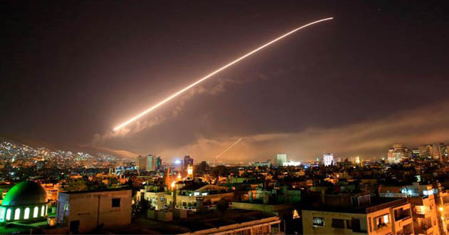 western air strikes begin in syria