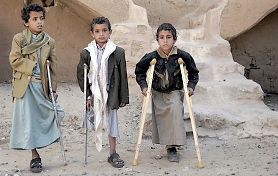 yemen airstrike children four