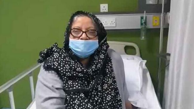 doli zahur hospitalized