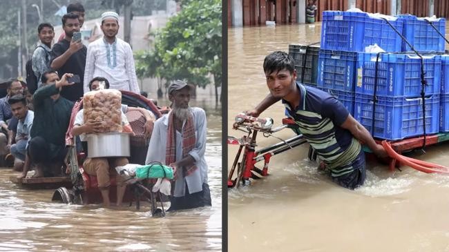 130 mm rain in 6 hours in dhaka city dwellers suffering