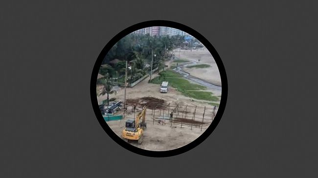 কক্সবাজার সৈকতে সড়ক নির্মাণে স্থগিতাদেশ