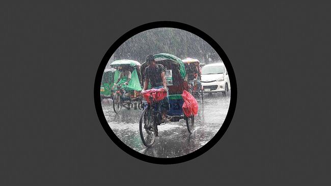 দেশজুড়ে বজ্রসহ বৃষ্টির পূর্বাভাস