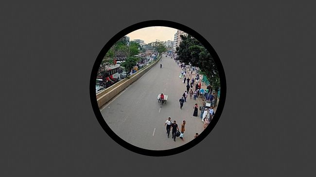 মহাখালীতে শ্রমিকদের অবরোধ, সড়কে তীব্র যানজট