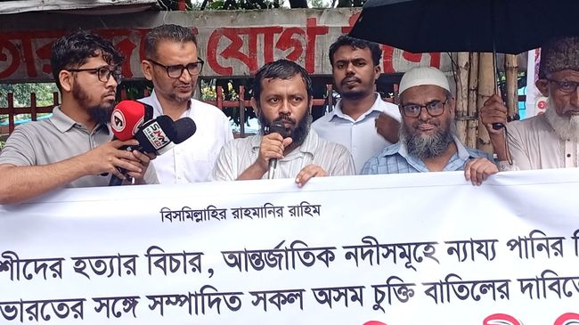 বাংলাদেশে ভারতীয় আধিপত্যবাদ বন্ধে তিন মাসের আল্টিমেটাম