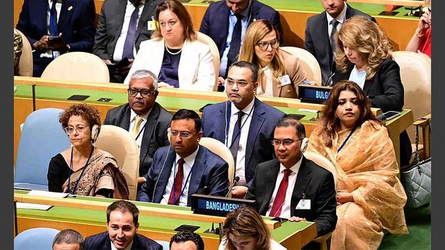 জাতিসংঘ সাধারণ পরিষদের অধিবেশনে প্রধানমন্ত্রী তারেক রহমান