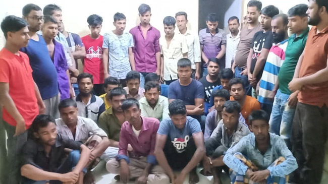 34 bookmakers detained in sylhet