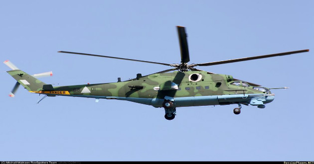 Burmese helicopter