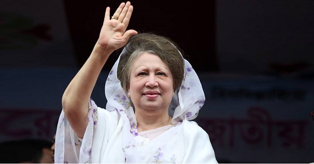 Khaleda Zia smile