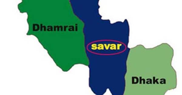 Savar map