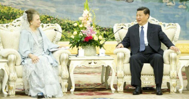 Xi Jinping and khaleda zia