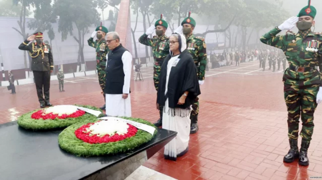 abdul hamid and sheikh hasina