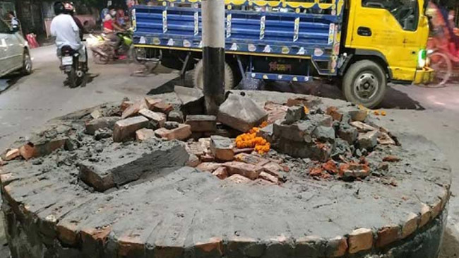 abrar memorial broken