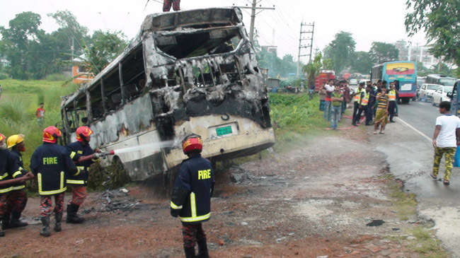 ac bus fire