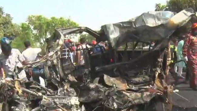 accident rajshahi lost live nine inner