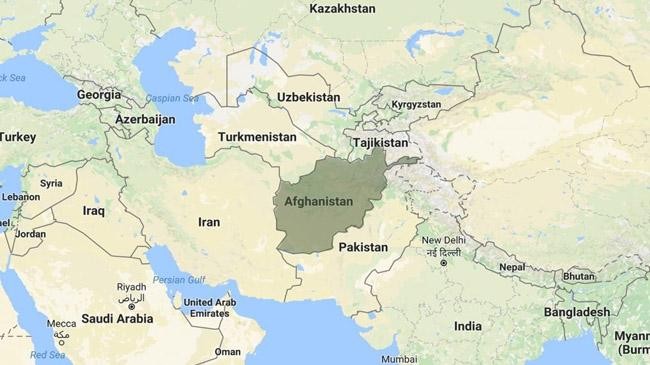 afgan bangladesh map