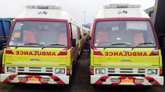 ambulence bangladesh india inner