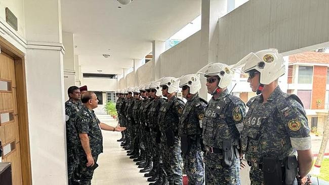 ansar will now provide security to foreign diplomats