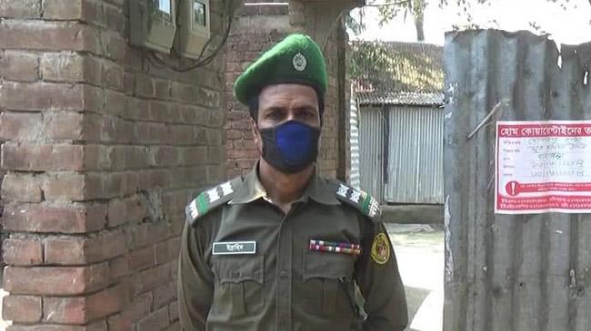 anser member on duty in lock down home