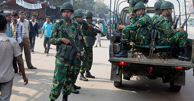 army deployed