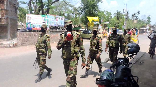 army patrolling