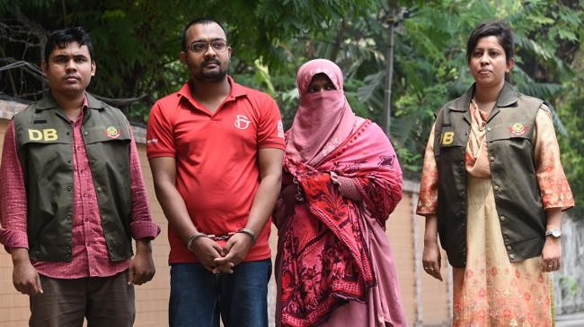 arrested rashed and mousumi