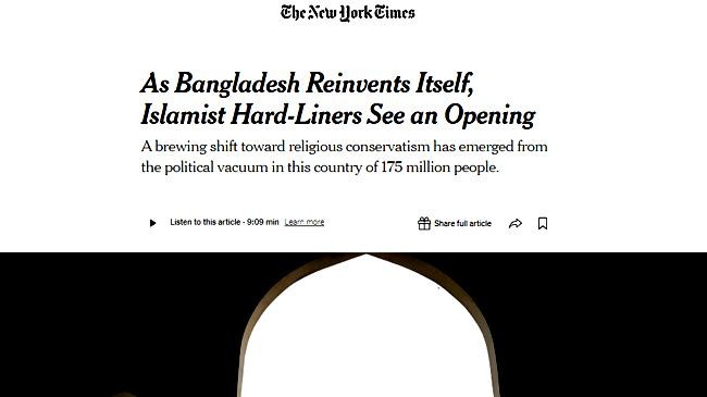 as bangladesh reinvents itself islamist hard liners see an opening 1