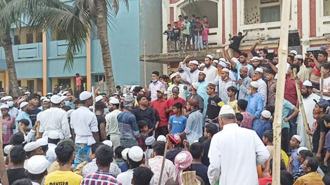 b baria protest lost lives