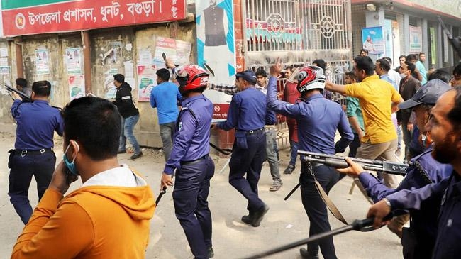 bagura dhunat clash awami league