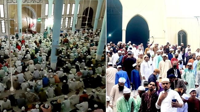 baitul mokarram eid jamaat