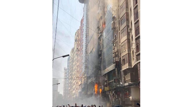 banani fire fr tower