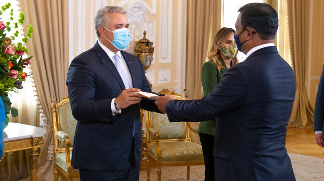 bangaldesh embassador columbia president