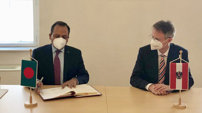 bangladesh austria signs deal