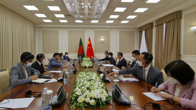 bangladesh china foreign minister level meeting