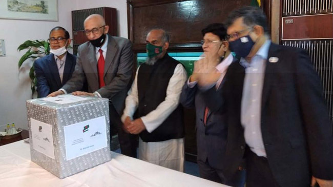 bangladesh handed over relief palestine