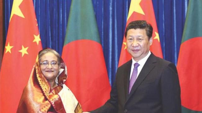 bangladesh hasina china xinping corona