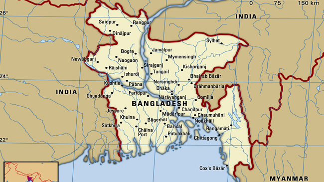 Bangladesh Map 1 