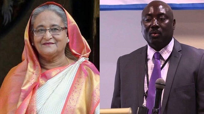 bangladesh pm with jambia minister