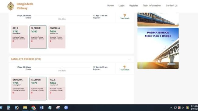 bangladesh railway