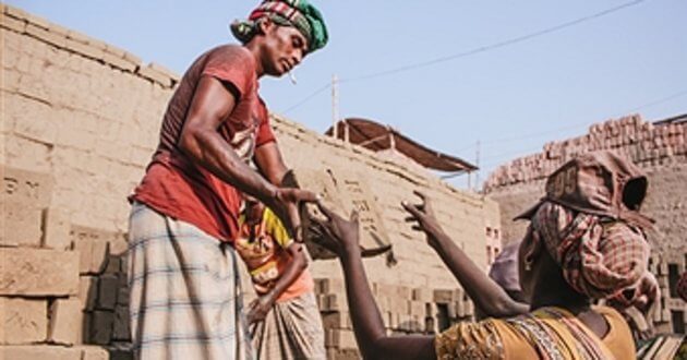 bangladeshi men and women working together