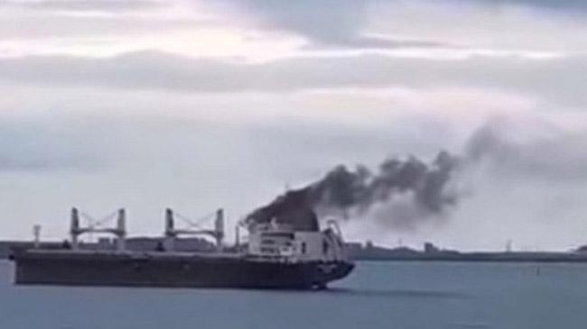 bangladeshi ship rocket attaked