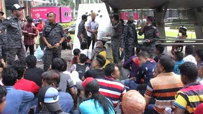 bd people arrest malysia
