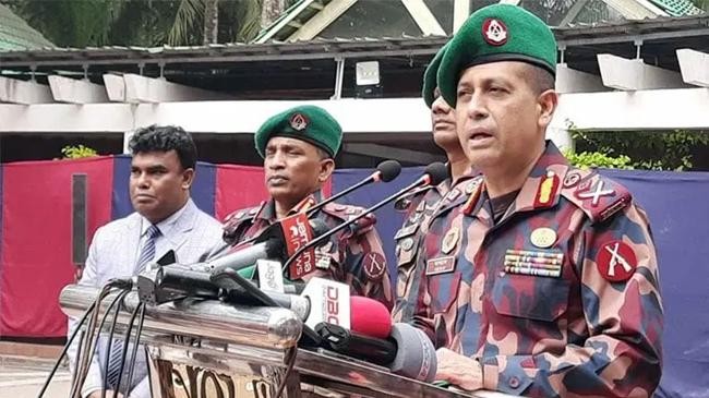 bgb major general mohammad ashrafuzzaman siddiqui