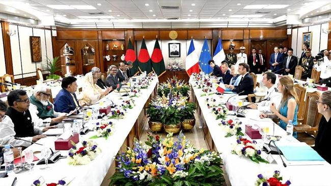 bilateral meeting bangladesh and france 2023