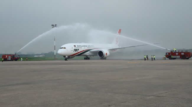 biman bangladesh new plane