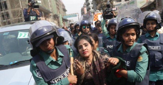 bnp leader arrested