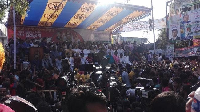 bnp rally in mymensingh