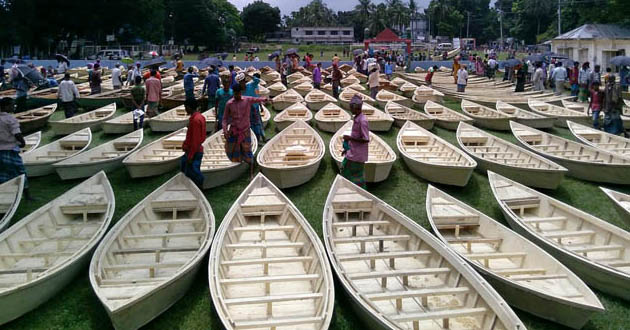 boat only option in the rainy season