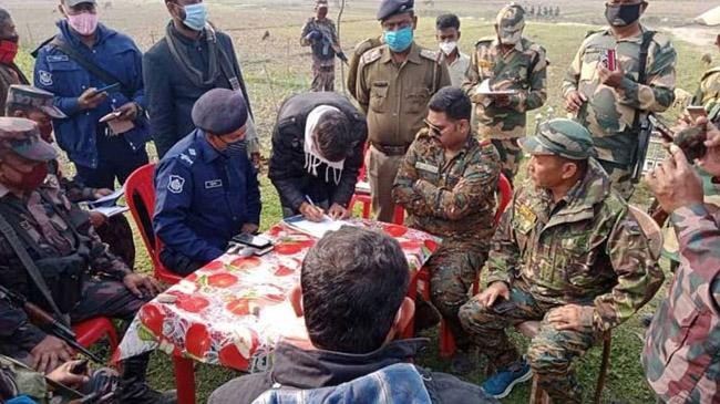 border meeting file photo