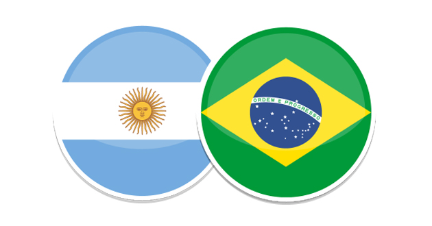brazil argentina flag